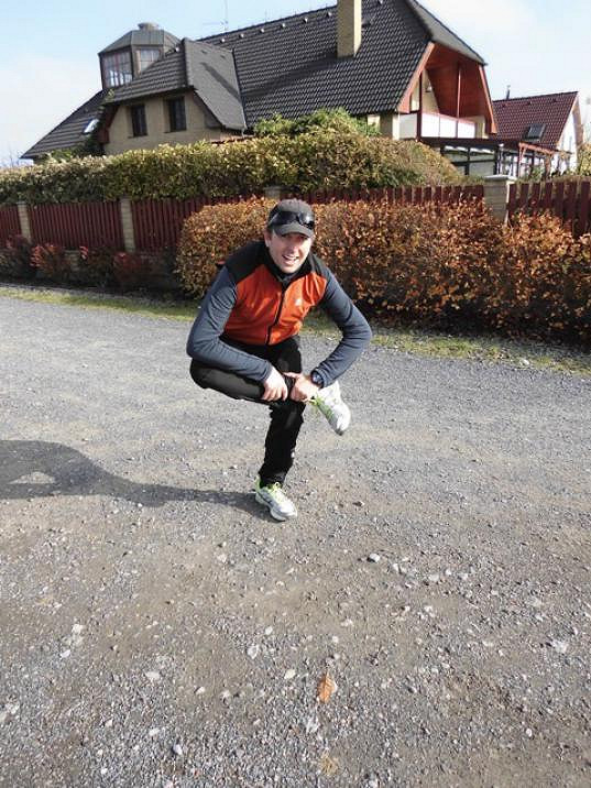 Tomáš Hauptvogel denně běhá.