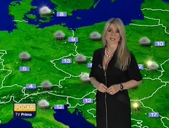 Pletánkovou si mnoho televizních diváků spojuje s moderováním Počasí.