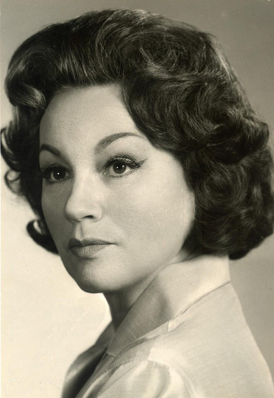 Adina Mandlová v polovině šedesátých let