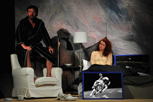 Společně s Alexejem Pyškem hrají v představení Činoherního studia Bouře Cena za něžnost.