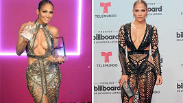 Jennifer Lopez poškádlila přítomné pány rovnou dvakrát.