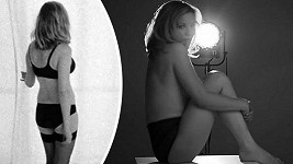 Kirsten Dunst jako modelka v reklamě