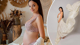 Těhotná Daniela Nízlová nafotila poslední fotky během těhotenství.