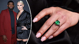 Lindsey Vonn a její zásnubní prsten
