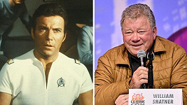  William Shatner v roce 1979 a dnes