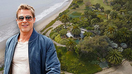Brad Pitt je vlastníkem nádherné vily poblíž Santa Barbary.