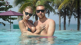 Kateřina Průšová s přítelem Davidem Martínkem na dovolené v Thajsku