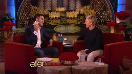 Ellen DeGeneres předala Edgarovi zasloužené spropitné.