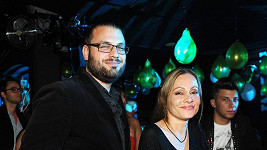 Petr Svoboda s manželkou