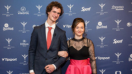 Adam Ondra s manželkou Ivou
