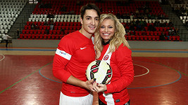 Lucie Borhyová a Michal Hrdlička