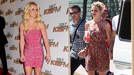Britney stačila za pouhých pět týdnů viditelně zhubnout.