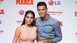 Cristiano Ronaldo a Georgina Rodriguez