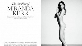 Miranda Kerr se svlékla pro magazín Industrie.