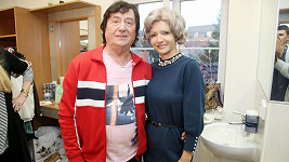 Petr Janda se svou ženou Alicí