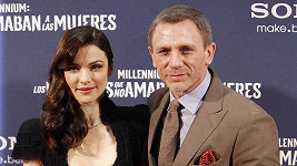 Daniel Craig s manželkou Rachel Weisz.