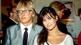 Demi Moore s prvním manželem Freddym. Byli spolu v letech 1980 - 1985.