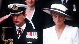 Princ Charles s princeznou Dianou