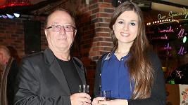 Petr Janda s dcerou Eliškou.