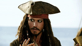 Johnny Depp jako kapitán Jack Sparrow 