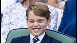 Princ George na finále Wimbledonu neskrýval emoce. 