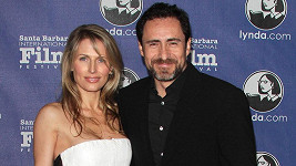 Stefanie Sherk s manželem Demianem Bichirem