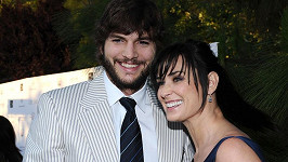 Demi Moore s bývalým manželem Ashtonem Kutcherem
