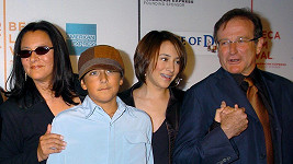 Robin Williams s rodinou