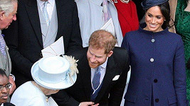 Harry a Meghan oznámili radostnou zprávu na svatbě princezny Eugenie.