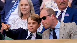 Princ George s otcem Williamem