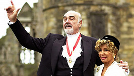Sean Connery s manželkou Micheline