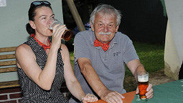 Karel Šíp s manželkou Ivou