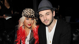 Christina Aguilera se snoubencem Mattem Rutlerem