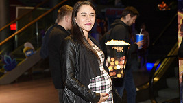 Eva Burešová na poslední fotce před porodem