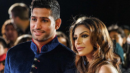 Amir Khan s manželkou Faryl