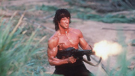 Sylvester Stallone ve filmu Rambo II.