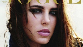 Charlotte Casiraghi na obálce časopisu Vogue.