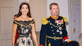 Dánský korunní princ Frederik s manželkou Marií