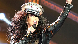 Cher během jednoho ze svých koncertů.