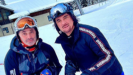 Martin Dejdar a Sagvan Tofi společně vyrazili na hory.