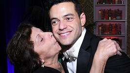 Rami Malek s maminkou Nelly na Oscarech