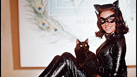 Lee Meriwether jako Catwoman ve filmu Batman (1966)