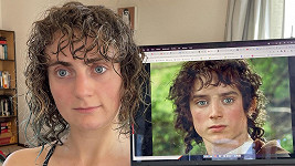 Annie McElvein v novém sestřihu jako by Frodovi z oka vypadla. 
