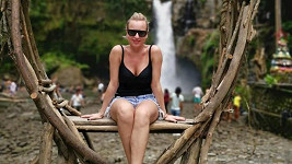 Martina Pártlová si na Bali užije plno legrace.