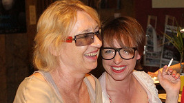 Tatiana Vilhelmová s maminkou Karlou