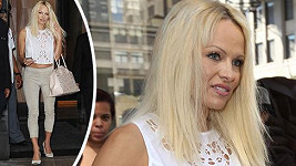 Pamela Anderson se vrátila k blond hřívě.