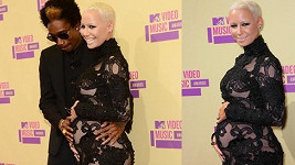 Wiz Khalifa s Amber Rose na MTV Video Music Awards.