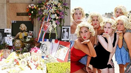 Na 50. výročí úmrtí Marilyn Monroe její fanoušci nezapomněli.