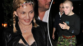 Madonna zašla s Roccem na večeři.