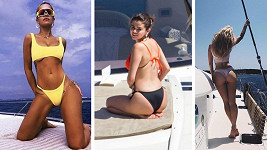 Tyto celebrity si odpočinek na jachtě velmi oblíbily. 